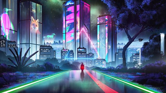 Soothing Cyberpunk Ambient - ULTRA RELAXING Chillwave Ambient Music - Music for Sleep, Study,... смотреть онлайн