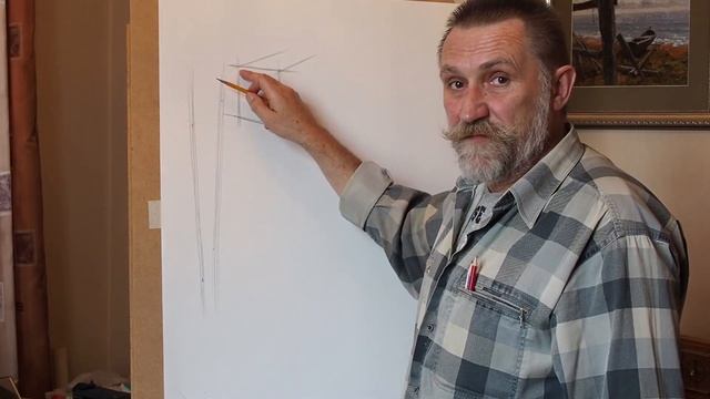 Как научиться видеть и рисовать перспективу. Урок смотреть онлайн