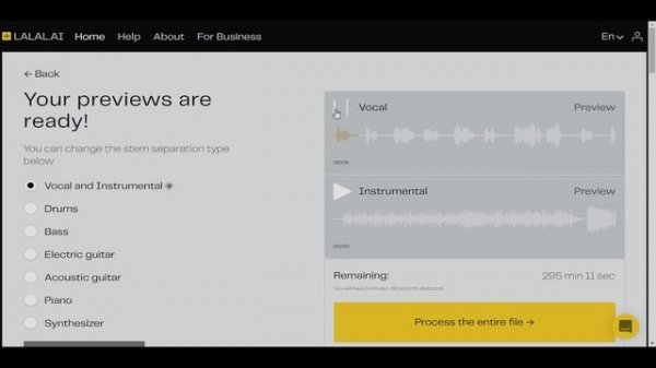 Remove Vocals From Any Song - LALAL.AI Review
