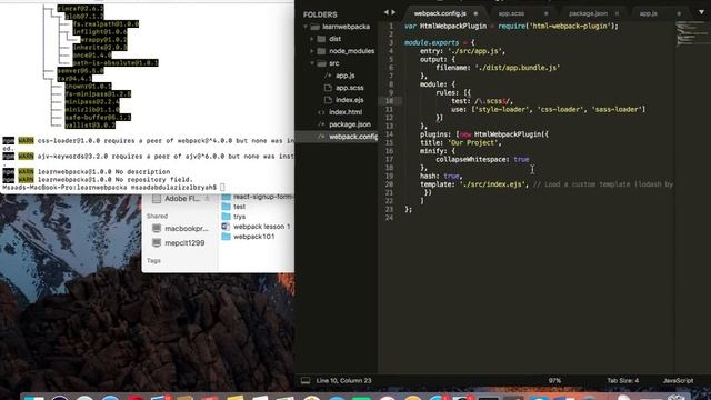 انشا بيئه عمل لرياكت من الصفر #6 sass-loader & sass file смотреть онлайн