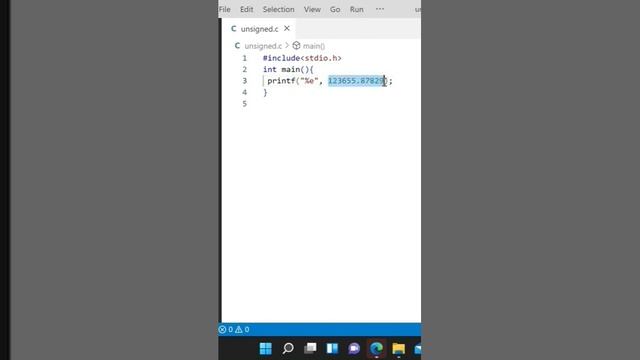 %e format specifier to display floating point data in c programming language #cprogramming #coding смотреть онлайн