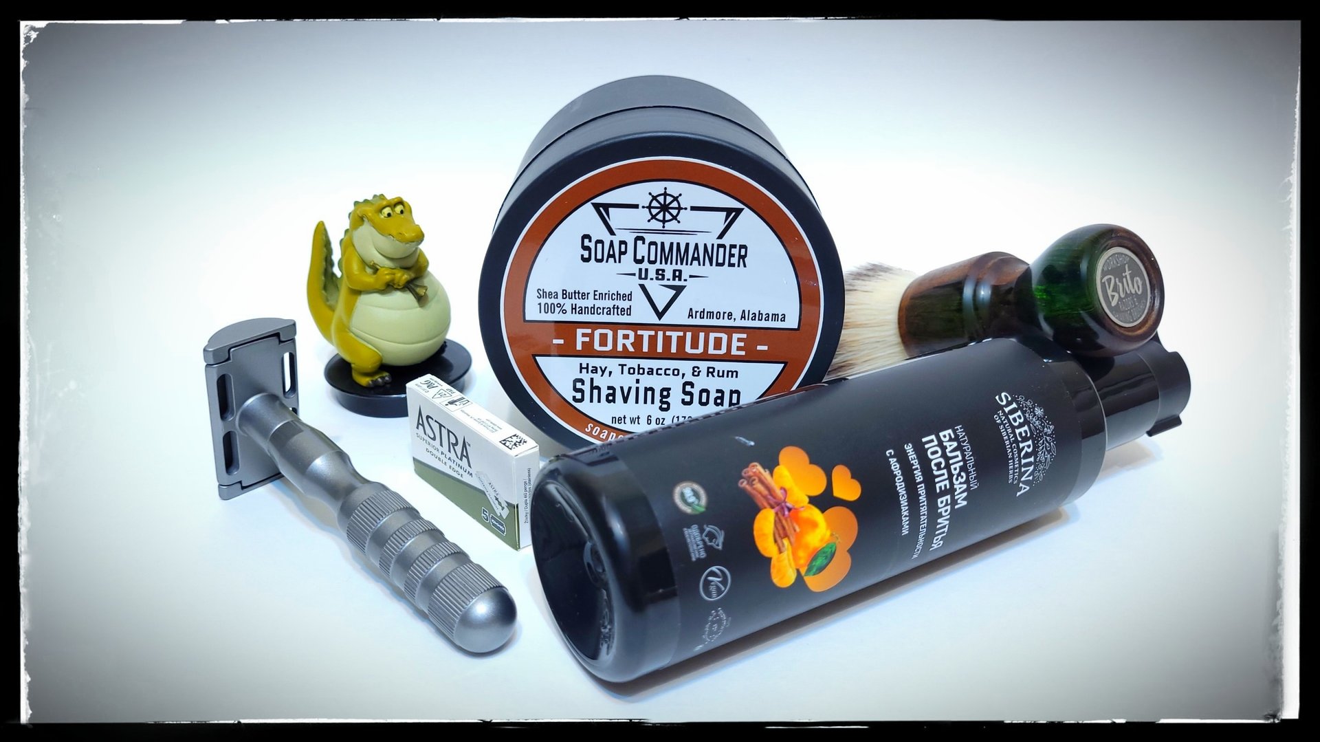 Бритье! Jifuli - Astra - Brito - Soap Commander - Siberina