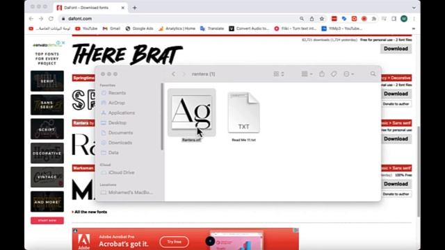 Adobe Photoshop 2023 - How To Add Fonts To Photoshop (fast tutorial) смотреть онлайн