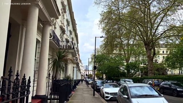 Most Expensive Residential Streets in London | Notting Hill | London Walking Tour in 4K смотреть онлайн
