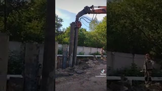 Шпунт во круг котлована смотреть онлайн