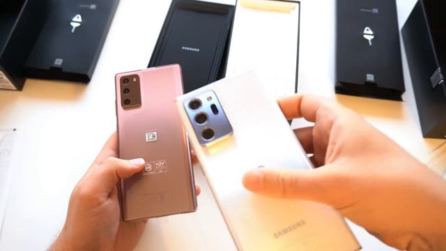 Samsung Galaxy Note 20 und Note 20 Ultra Unboxing смотреть онлайн