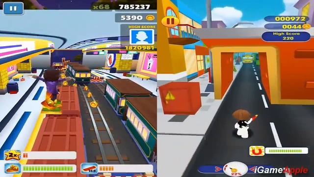 Subway Surfers BRANDON vs SNOOPY GO Run Gameplay HD смотреть онлайн