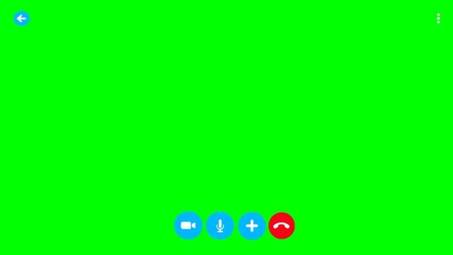 GREENSCREEN SKYPE CALL SCREEN FOOTAGE [FULL HD+ 1080p] No Copyright