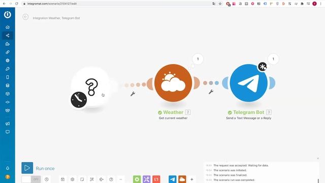 Scheduling messages in telegram bot with Integromat смотреть онлайн