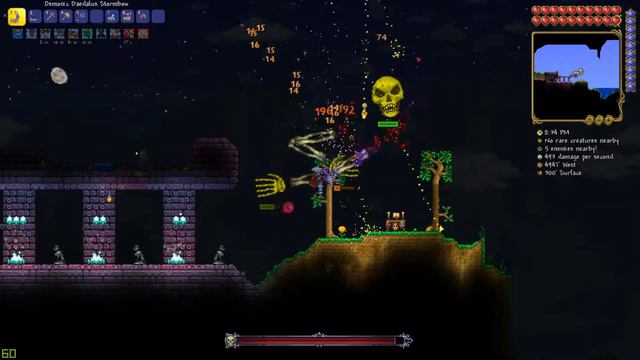EXPLORE THE DUNGEON! THE CURSE OF SKELETRON! | TERRARIA JOURNEY'S END EPISODE 2 смотреть онлайн