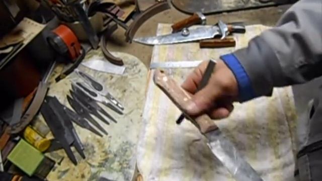 Монтаж рукояти. смотреть онлайн