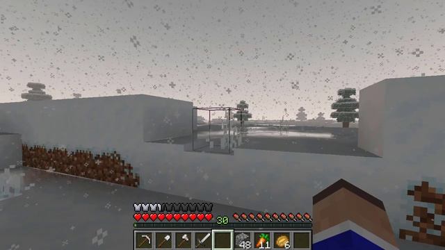 Minecraft - 1 Hour Winter Walking (Relax, Study, Sleep) [No Commentary] | With Skyrim Soundtracks смотреть онлайн