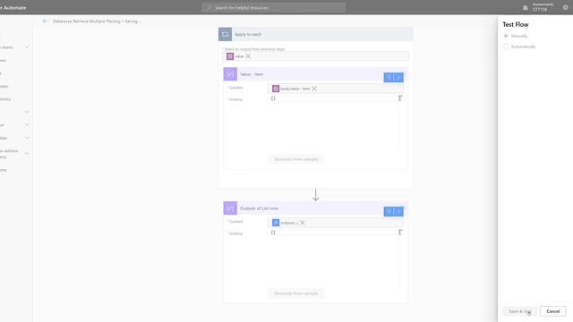 Parsing Outputs of a List Rows action using Parse JSON in a Flow | Common Data Service смотреть онлайн