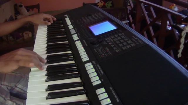Hitha Hadaganna Ba by Sanuj (Yamaha PSR - S750) смотреть онлайн