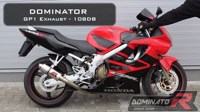 Honda CBR 600 F4i 2004 ? Dyno ? Pure Sound ? Dominator Exhaust System ?HQ Sound⚡Exhaust Compilation