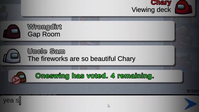 Don’t play Among Us on the 4th of July 😨 смотреть онлайн