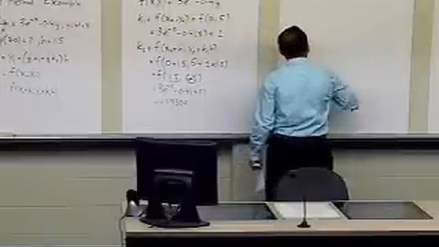 Chapter 08.03: Lesson: Heun's Method: Runge Kutta Second Order Method: Example смотреть онлайн