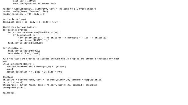 Code Review: BTC price checker with web scraping, regex and Tkinter GUI смотреть онлайн