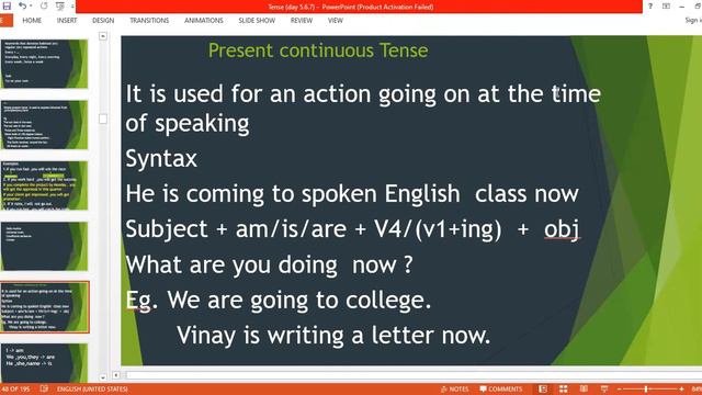 Tense | Simple present |present Continuous |Application of Simple present and Present continuous . смотреть онлайн