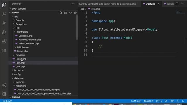 15 Laravel 6:7:8 PHP | Migrations & Models смотреть онлайн