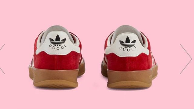 Adidas x Gucci women's Gazelle sneaker vs. Adidas Gazelle Indoor Scarlet Red. StockX! смотреть онлайн