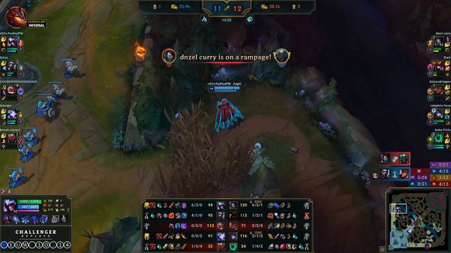 Talon Top vs Akali - EUW Challenger Patch 10.14 смотреть онлайн