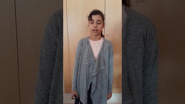 Майорова Анна, 11 лет, А. Фет 'Весенний дождь' смотреть онлайн