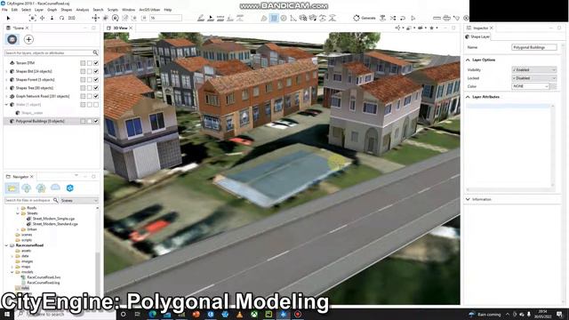 CityEngine: Polygonal Modelling Demo