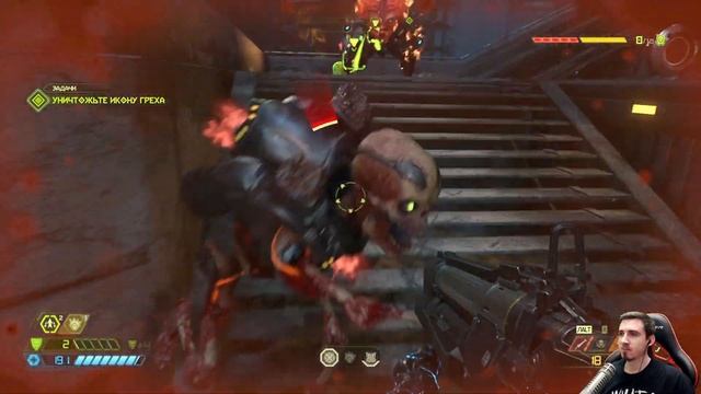 DOOM Eternal ➤ Прохождение #18 ➤ НИЗВЕРЖЕНИЕ КАН смотреть онлайн