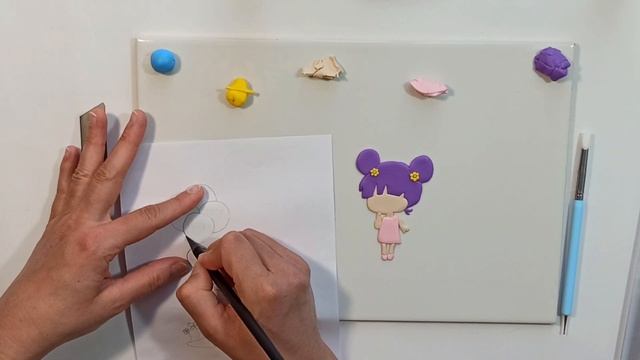 Как просто слепить девочку из полимерной глины