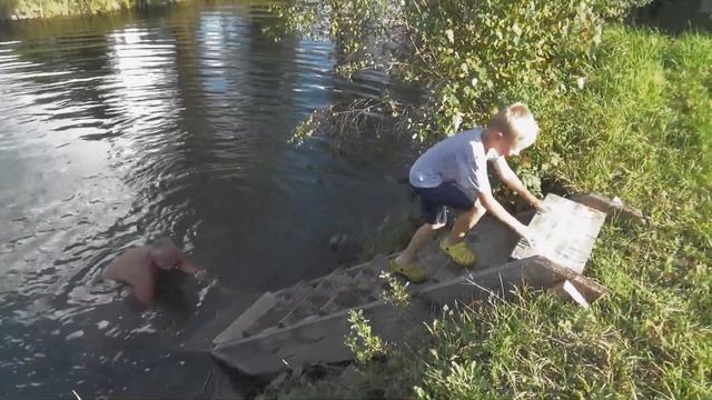 Горный Алтай ч. 12 (Валерий Кучуков, с. Ново-Троицк, рыбалка на р. Пыжа) смотреть онлайн