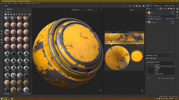 Substance Painter for Beginners Tutorial - Peeling Paint Smart Material