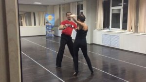 Нью-Йорки в паре Latin Dance 2017 октябрь Денис Дунаев