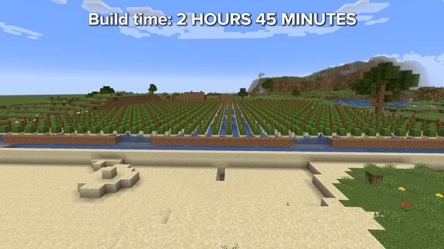 I Built Probably The Biggest Cactus Farm In Survival Minecraft смотреть онлайн