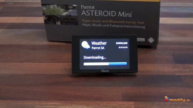 Parrot Asteroid Mini - Installering af apps смотреть онлайн