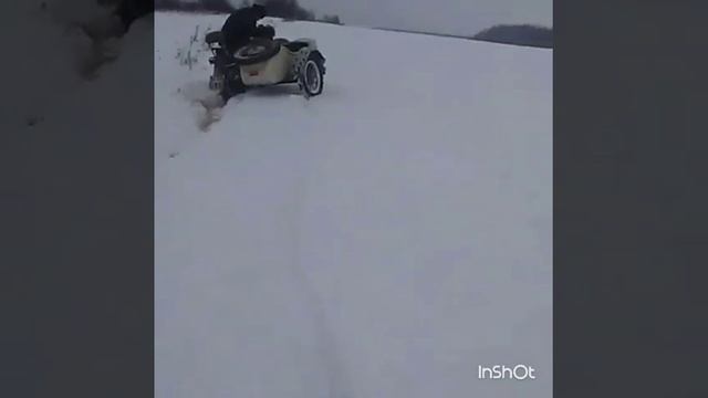 Мотоцикл днепр мт,по снегу смотреть онлайн