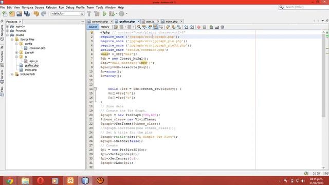 Reportes con JpGraph - php - ajax - mysql смотреть онлайн