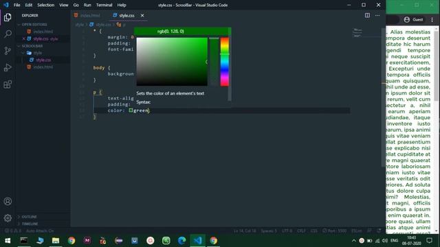 Custom ScrollBar | HTML AND CSS | Custom ScrollBar css tutorial | By Code2hack | Source Code ↧ смотреть онлайн