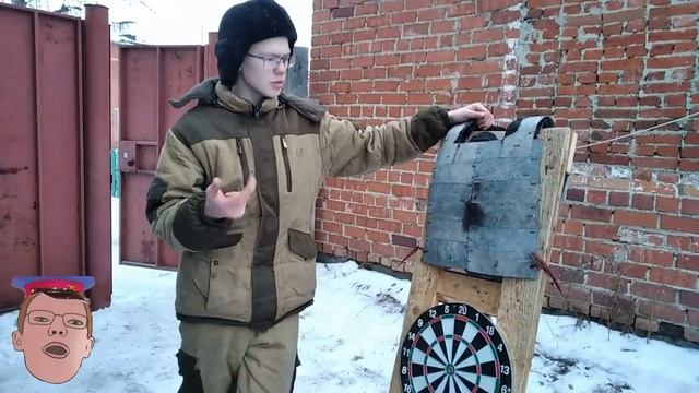 Бронежилет/Самурайские доспехи своими руками против разного оружия! смотреть онлайн