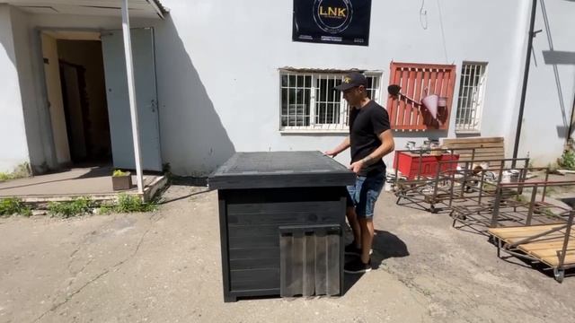 Обзор Будки для для средних и больших пород собак Алабая, Овчарки, Волкодава смотреть онлайн