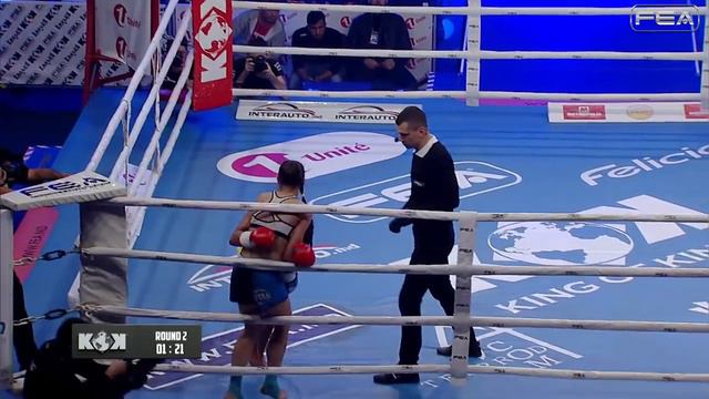 Liudmila Pilipceak vs Esma Hasshass. KOK 48 in Moldova смотреть онлайн