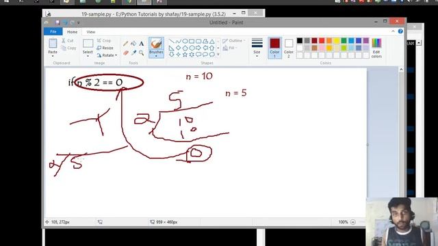 Python Tutorial 21 if else indentation explanation смотреть онлайн