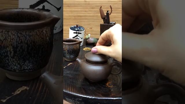Чайник # 18151, исинская глина, 190 мл./Teapot # 18151, yixing clay, 190 ml. смотреть онлайн