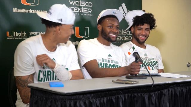 Jordan Miller, Wooga Poplar and Norchad Omier talk post-game after win over Pitt смотреть онлайн