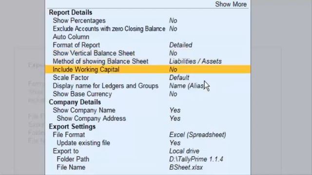 TallyPrime || Export to JPEG || HTML || Excel смотреть онлайн