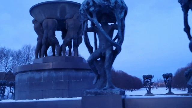 Frogner park / Vigeland Sculpture park #oslo #Norway смотреть онлайн