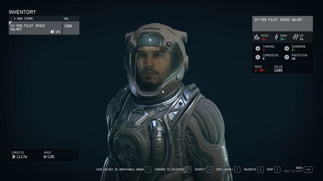 Starfield SY 920 Space Helmet Console Command Cheat Code смотреть онлайн