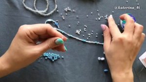 Цепочка для очков из бисера и бусин | модный аксессуар на лето своими руками | Beaded eyeglass chai