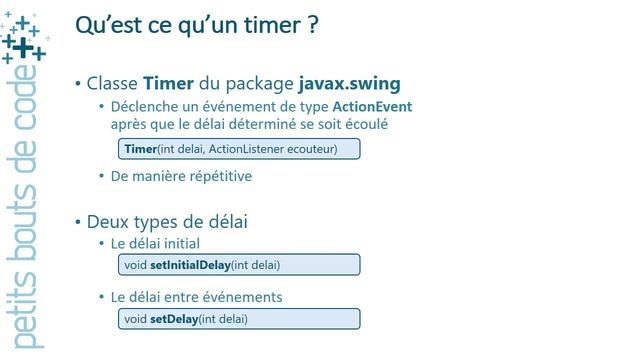 Java / Swing - Timer смотреть онлайн