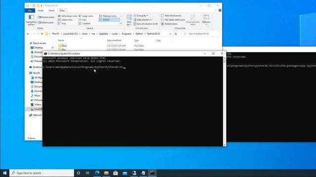 Quick way to Upgrade pip on your windows computer using CMD from Python Install location (--upgrade смотреть онлайн